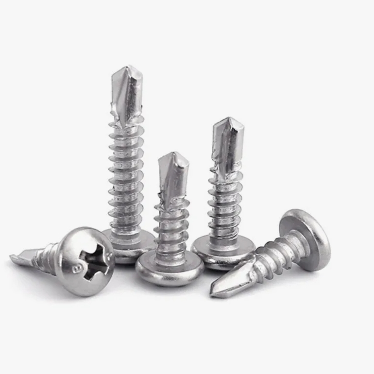 Surface treatment steps for stainless steel self-tapping screws